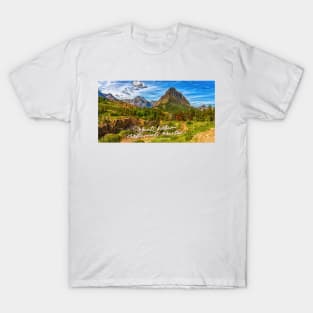 Mount Wilbur and Swiftcurrent Mountain T-Shirt